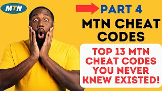 Top 13 NEW MTN SECRET CHEAT CODES You Need To Know PT4 mtn mtnghana freeinternet cheatcodes [upl. by Savil]