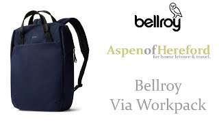 Bellroy Via Workpack Backpack [upl. by Wyndham]