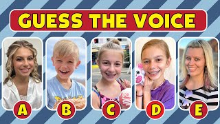 Guess The Voice of Tannerites Savannah Sarah Tannerites PaisLee Nelson Az Tannerites [upl. by Efthim]