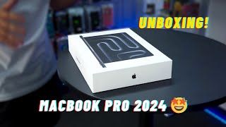 ¡Unboxing de la Nueva MacBook Pro 2024 🚀 [upl. by Ardnahs]