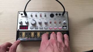 Korg Volca Bass Demo Retro [upl. by Nylek894]