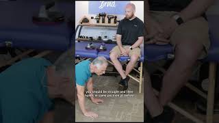 Push Up Progression Level 3 pushups pushupvariations bobandbrad seniorfitness beginnerworkout [upl. by Noyerb]