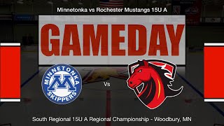 Rochester Mustangs 15U A vs Minnetonka Black [upl. by Everson617]