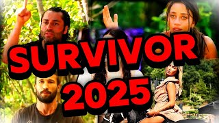 SURVİVOR 2025 KESİNLEŞEN İSİMLER KADRODA KİMLER VAR [upl. by Sibyl]