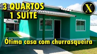 VENDIDA  Casa em Maricá com excelentes acomodações em Itaipuaçu com 3 quartos [upl. by Pedrotti]