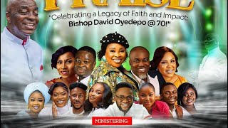 BISHOP DAVID OYEDEPO 70 WITH TOPE ALABI BIDEMI OLAOBA PETERSON OKOPI CHIGOZIE WISDOM AND OTHERS [upl. by Vonnie]