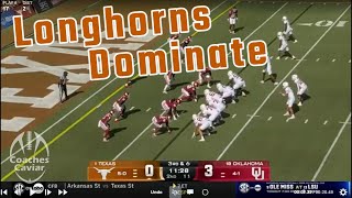 Texas Gets After Oklahoma For a Big Win [upl. by Lurlene]