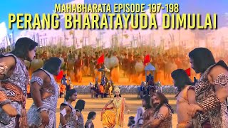 Mahabharata Episode 197198  PERANG MAHA BESAR BHARATAYUDA DIMULAI [upl. by Mckee892]