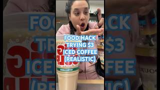 FOOD HACK TRYING 3 CHEAP COFFEE foodhacks foodhack firstimpressions relatable real realistic [upl. by Notreve]