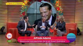 ¡Intensa discusión entre Alfredo Adame y Susan Quintana en vivo  Sale el Sol [upl. by Beacham932]