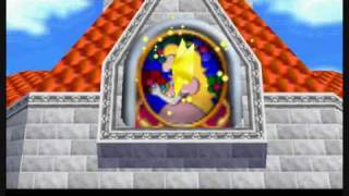 Super Mario 64 3rd Bowser Level Bowser in the Sky  Ending Credits [upl. by Mitchiner588]