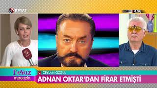 Eski kedicik Ceylan Özgül ve Adnan Oktarın abisi canlı yayında birbirine girdi [upl. by Mokas]