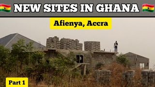 New Sites at Afienya Accra Ghana  Real Estate in Ghana [upl. by Pomcroy]