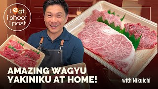 Amazing Wagyu Yakiniku at home  with Nikuichi [upl. by Eniad]