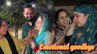 Newly married couple ke sath LAST DAY in Jamshedpur  Emotional ho gayi 😥 [upl. by Niwhsa121]