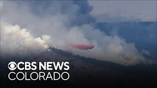 Live Coverage Colorado wildfire burning in Larimer County grows quickly evacuations in place [upl. by Leksehc]