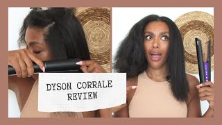 DYSON CORRALE FIRST IMPRESSIONS  DOES IT WORK ON TYPE 4 HAIR [upl. by Yancey]