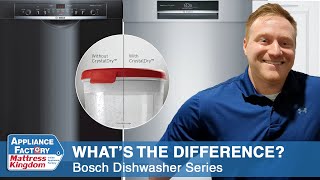 Whats the Difference Bosch Dishwasher Series 2023 [upl. by Caren851]