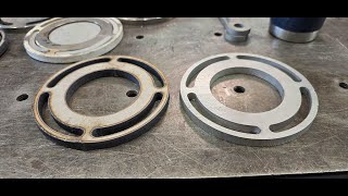 Waterjet Vs Plasma 375quot T 316 [upl. by Akiras533]