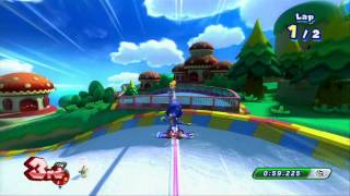 Mario amp Sonic at the Sochi 2014 Olympic Winter Games Groove Pipe Snowboard 1080 HD [upl. by Tertias]