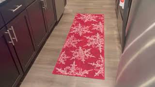 UArtlines Christmas Hallway Runner Rug Review ad [upl. by Ennailuj457]