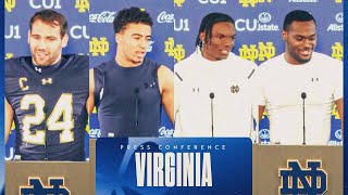 Postgame Press Conference  Virginia 111624  Notre Dame Football [upl. by Aletha]