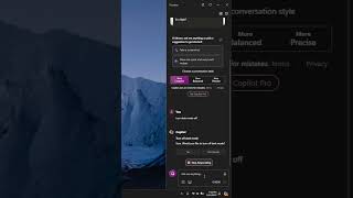 Microsoft Windows Copilot [upl. by Ihtak737]