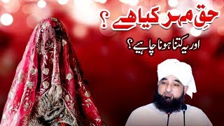 HaqeMehar kya hai  Kitna hona chahye  Raza SaQib Mustafai  New Bayan 2019 [upl. by Vadim15]