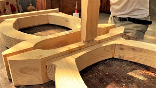 Produce Super Cheap And Beautiful Wood FurnitureProfessional Woodworking Simple Table Easy To Make [upl. by Kennedy153]