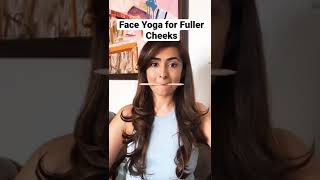 Face Yoga For Fuller Cheeks  Vibhuti Arora  Fit Tak [upl. by Christianson]