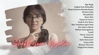 Shakthisree Gopalan Tamil Hits Songs  2023  New Shakthisree Gopalan Song Jukebox  2023 SG [upl. by Krenn522]