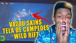 VAZOU TELA DE CAMPEÕES  SKINS WILD RIFT [upl. by Priscilla]