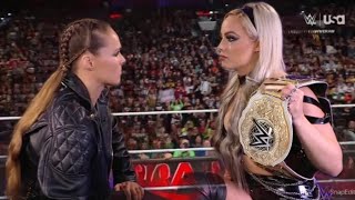 WWE 19 September 2024 Ronda Rousey return to challenge Liv Morgan for WWE Womens title highlights [upl. by Elset]