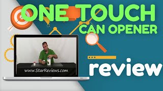 One Touch Can Opener Review [upl. by Chiou]