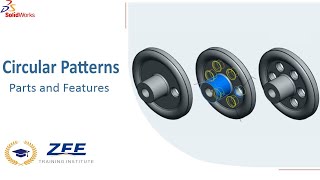 SolidWorks Tutorial Circular Pattern [upl. by Dam397]