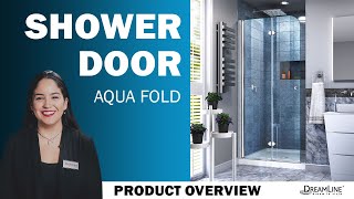 DreamLine Aqua Fold BiFold Shower Door [upl. by Nevek]