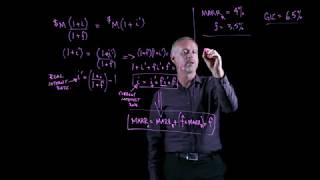 Inflation and the MARR  Engineering Economics Lightboard [upl. by Aeet618]