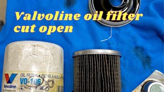 VALVOLINE OIL FILTER CAUSED THIS ENGINE TO FAIL VALVOLINE OIL FILTER REVIEW [upl. by Codding]