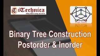 17 Construction of Binary Tree Postorder amp Inorder  Given [upl. by Eednil]