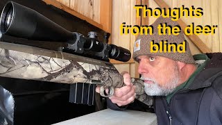 Deer blinds and deep thoughts [upl. by Emma]