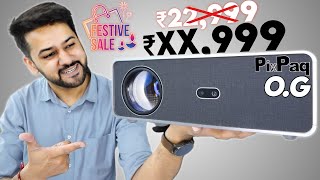 Biggest Discount on Biggest Projector of 2024  Pixpaq OG Top Features amp Review [upl. by Anders]