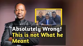 Prophet Makandiwa Subtly encouraged fornication But careful [upl. by Ynehteb]