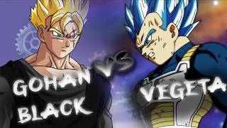 Gohan Black vs Vegeta [upl. by Morganica100]