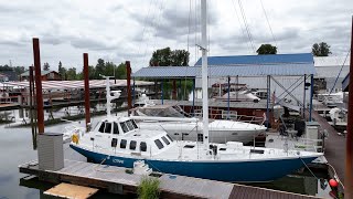 53 Motorsailer for sale in Scappoose OR [upl. by Zanlog]