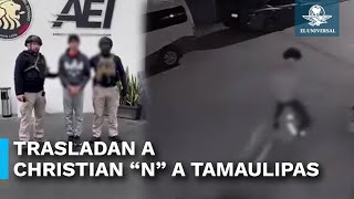 Christian “N” agresor de Melanie es trasladado a Tamaulipas [upl. by Tezzil48]