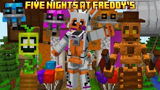 THIS MINECRAFT FNAF MOD GOT A SURVIVAL UPDATE Fnaf Management Wanted Mod Showcase [upl. by Quince352]