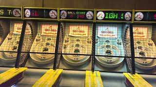 Skeeball inc 2009 Skeeball classic alley arcade at Funarama ￼ [upl. by Scarlet527]