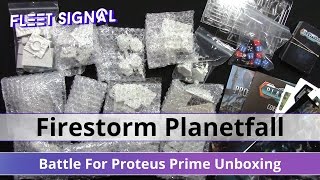 Firestorm Planetfall Battle For Proteus Prime Unboxing [upl. by Aihsenot]