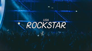 LISA  Rockstar Clean  Lyrics [upl. by Kcirddec659]