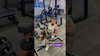 Rutina de hombro gym gymmotivation gymlife gymlover [upl. by Essila]